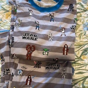 Star Wars Gray and Blue Pajama Set